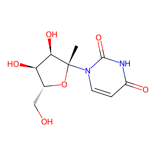 Methyluridine structure