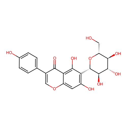 Isovitexin structure
