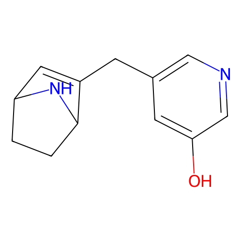 3-Pyridinol, 5-(7-azabicyclo[2.2.1]hept-2-en-2-ylmethyl)- structure