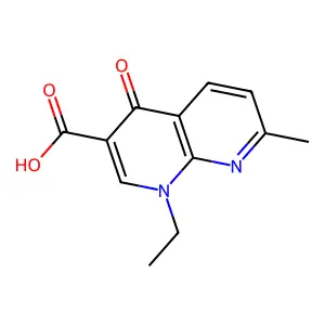 萘啶酸 structure