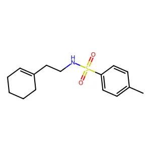 (2-Cyclohex-1-enylethyl)[(4-methylphenyl)sulfonyl]amine structure