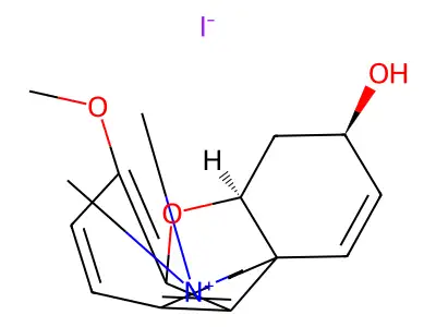 Galanthamine methiodide structure