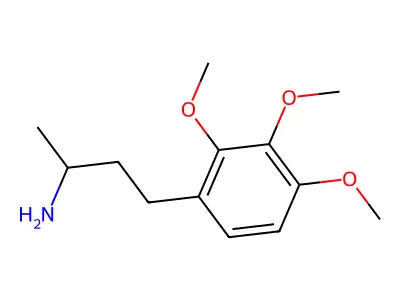 4-(2,3,4-Trimethoxyphenyl)butan-2-amine structure