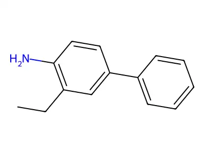 (1,1'-Biphenyl)-4-amine, 3-ethyl- structure