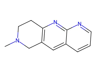 7-methyl-8,9-dihydro-6H-pyrido[4,3-b][1,8]naphthyridine structure