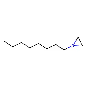 1-Octylaziridine structure