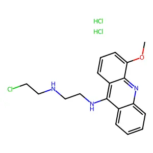 5-(acetoxymethyl)-2-methyl-5,6,7,7a-tetrahydro-3ah-pyrano[3,2-d]oxazole-6,7-diyl diacetate structure