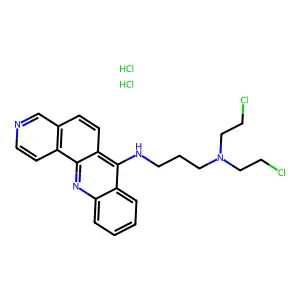 2-Dimethylaminoethylsulfanyl(methyl)phosphinic acid structure