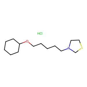 Ethylamine, N,N-dimethyl-2-((1-(o-ethylphenyl)-2-isopropylcyclohexyl)oxy)- structure