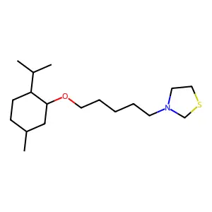 8-Methoxy-1,10-trimethylene-pyrazino-indole hydrochloride structure