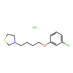 2,3,3a,4,5,6-Hexahydro-3,8-dimethyl-1H-pyrazino(3,2,1-jk)carbazole hydrochloride structure