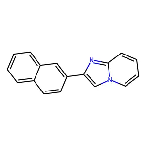 2-(Naphthalen-2-yl)imidazo[1,2-a]pyridine structure