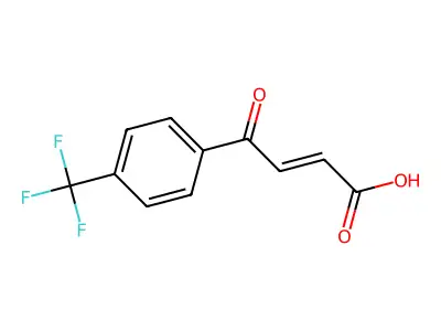 3-(4-Trifluoromethylbenzoyl)acrylic Acid structure