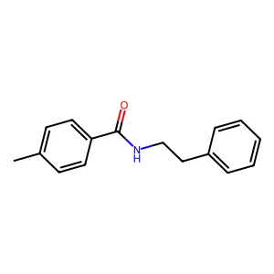 4-methyl-N-(2-phenylethyl)benzamide structure
