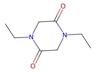 3,3,6,6-Tetramethylpiperazine-2,5-dione structure
