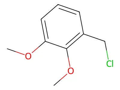 1-(Chloromethyl)-2,3-dimethoxybenzene structure