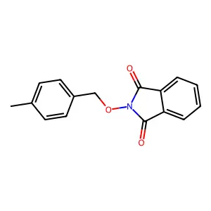 2-((4-Methylbenzyl)oxy)isoindoline-1,3-dione structure
