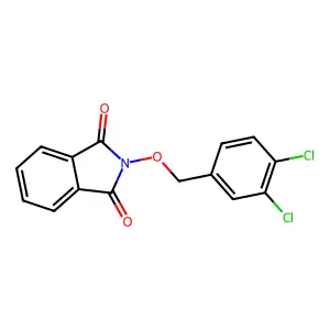 2-((3,4-Dichlorobenzyl)oxy)isoindoline-1,3-dione structure