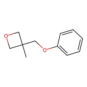 Oxetane, 3-methyl-3-phenoxymethyl structure
