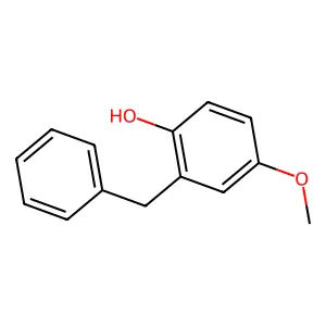 2-Benzyl-4-methoxyphenol structure