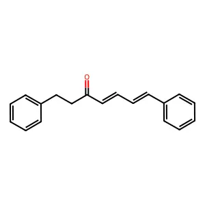 1,7-Diphenyl-4,6-heptadien-3-one structure