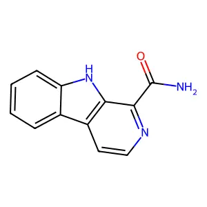 9H-Pyrido[3,4-b]indole-1-carboxamide structure