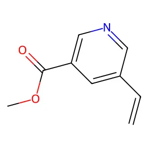 Methyl 5-ethenylpyridine-3-carboxylate structure