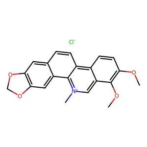 Chelerythrine, chloride structure