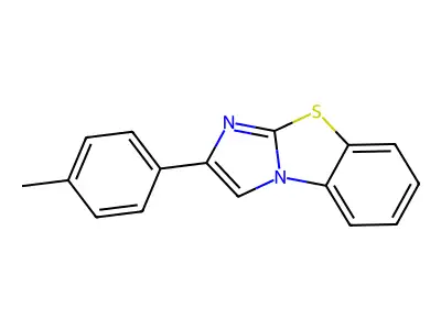 2-(4-Methylphenyl)imidazo[2,1-b][1,3]benzothiazole structure