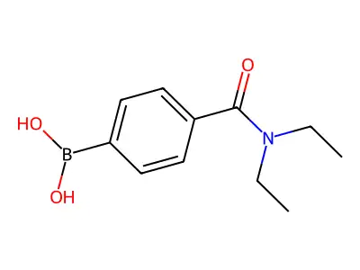 4-(Diethylcarbamoyl)phenylboronic Acid structure