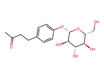 Raspberryketone glucoside structure