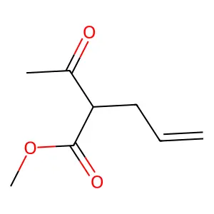 4-Pentenoic acid, 2-acetyl-, methyl ester structure