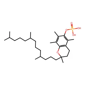 磷酸生育酚 structure