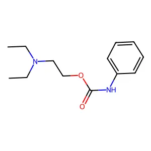 2-(Diethylamino)ethyl N-phenylcarbamate structure