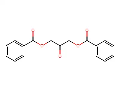 1,3-Dihydroxyacetone dibenzoate structure