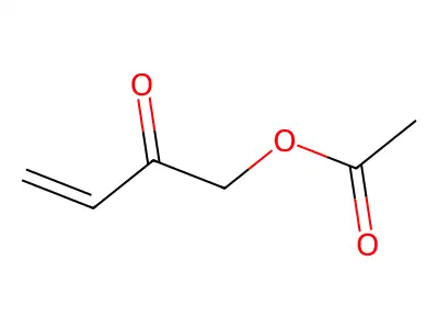 Acetoxymethyl Vinyl Ketone structure