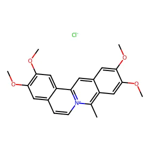 珊瑚宁氯化物 structure