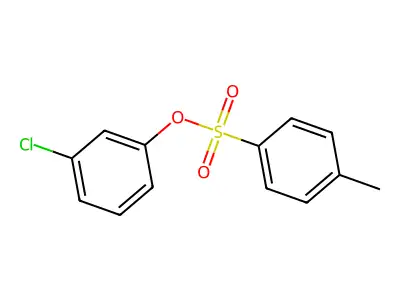 3-Chlorophenyl 4-methylbenzene-1-sulfonate structure