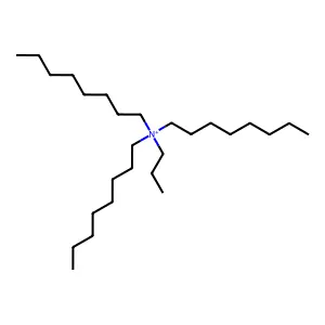1-Octanaminium, N,N-dioctyl-N-propyl- structure
