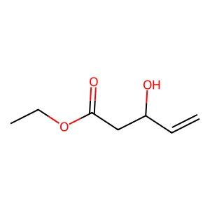 Ethyl 3-hydroxypent-4-enoate structure