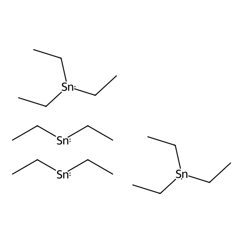 Decaethyltetrastannane structure