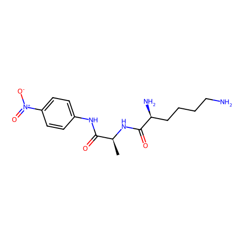 Lys-Ala-pNA structure