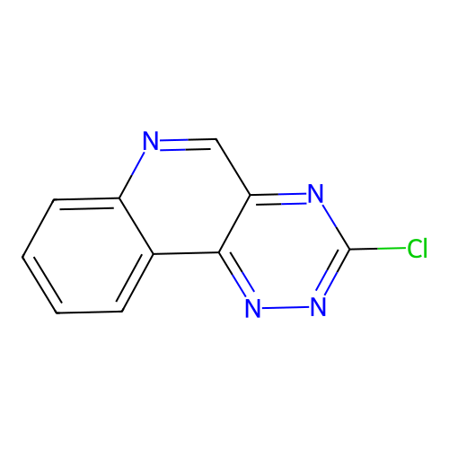 1,2,4-Triazino[5,6-c]quinoline, 3-chloro- structure