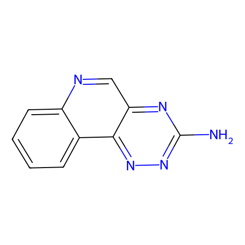 1,2,4-Triazino[5,6-c]quinolin-3-amine structure