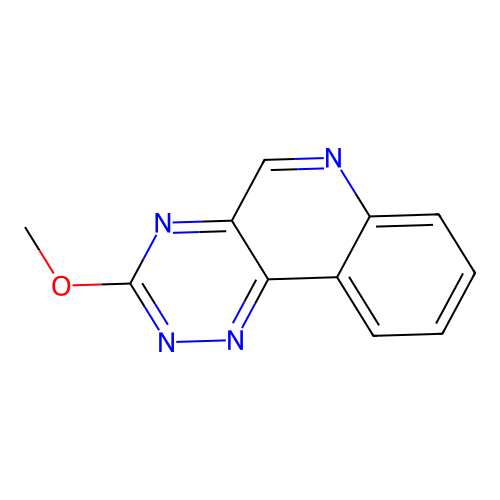 1,2,4-Triazino[5,6-c]quinoline, 3-methoxy- structure
