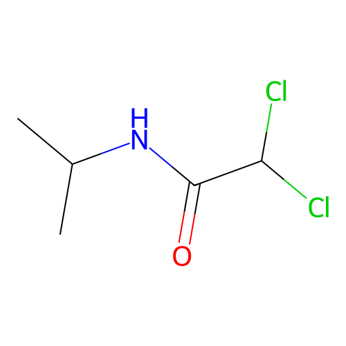 N-Isopropyldichloroacetamide structure