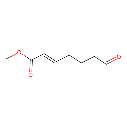 Methyl 7-oxohept-2-enoate structure