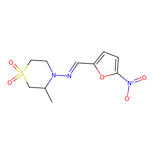 硝呋噻氧 structure