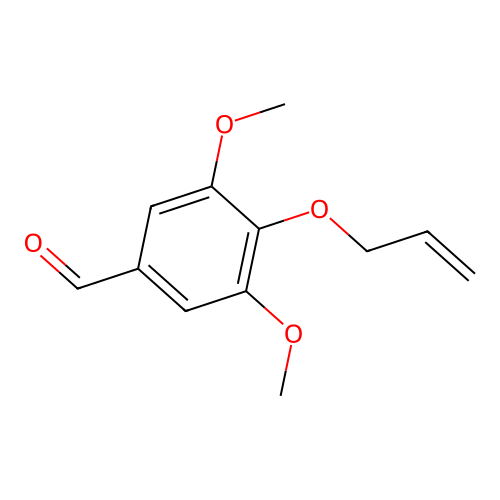4-(Allyloxy)-3,5-dimethoxy-benzaldehyde structure