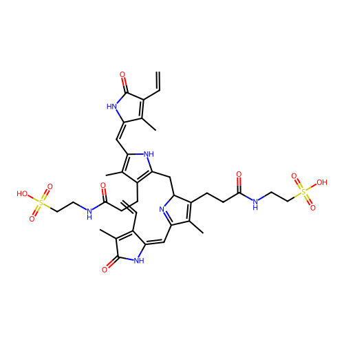 Taurobilirubin structure